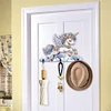 Christmas Diamond Art Hanging Hooks Rhinestone Painting Coat Hook (Unicorn A)