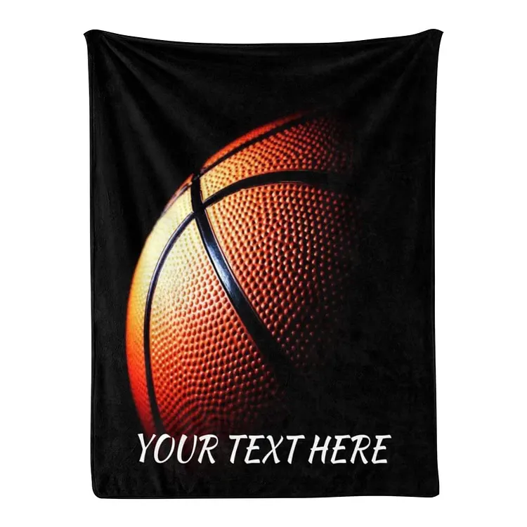Personalized Basketball Blanket for Comfort & Unique| BKKid183
