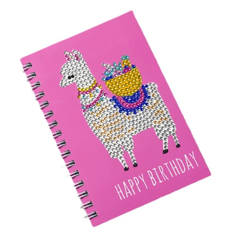 Animal Letter Acrylic Diamond Paper Casual Elegant Cute