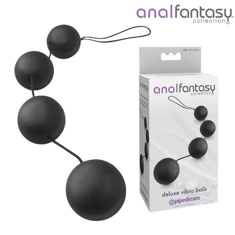 pornhint Pornhint Anal Fantasy Deluxe Vibro Balls Anal Beads Kegel Trainer 4 Ball String Toy Toy