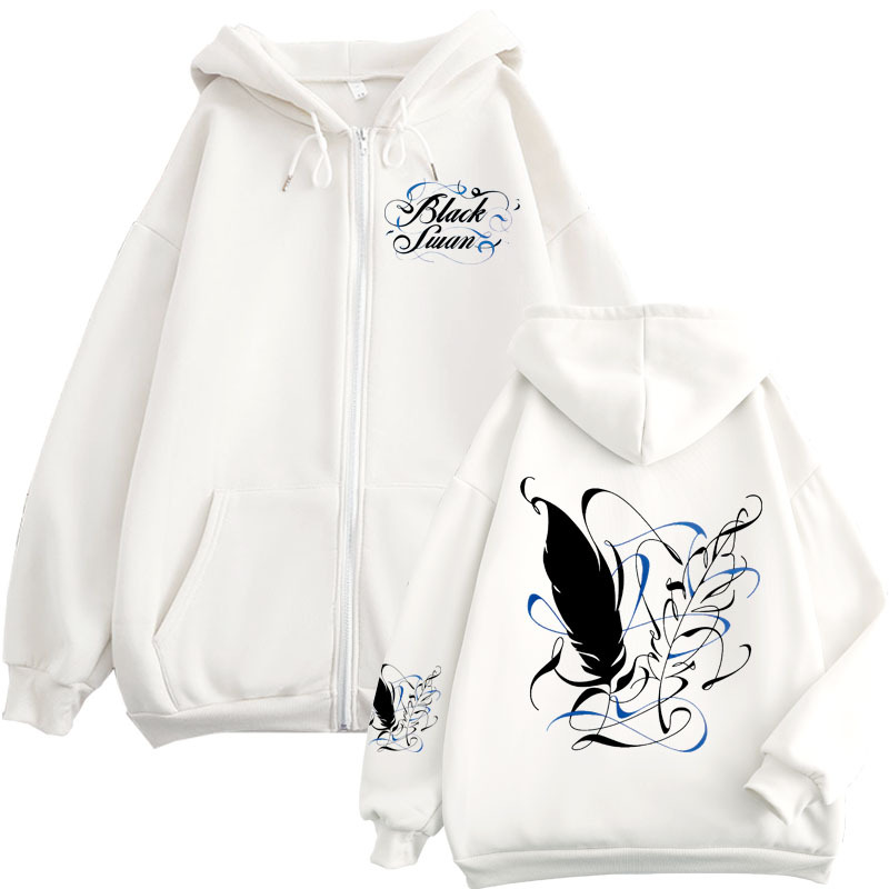BTS POP-UP Black Swan Zip Hoodie