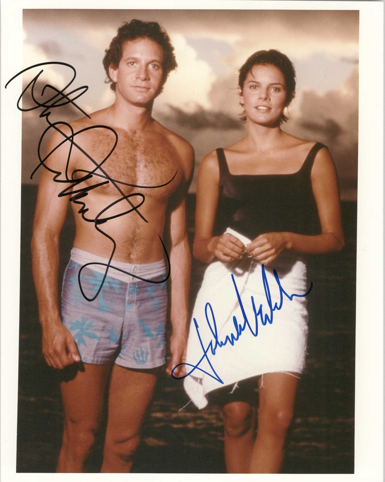 Steve Guttenberg & Tahnee Welch Signed Autographed Cocoon