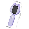 Kids Cat Shape Digital Magnifying Glass 2.0Inch Handheld Microscope for Kid Gift