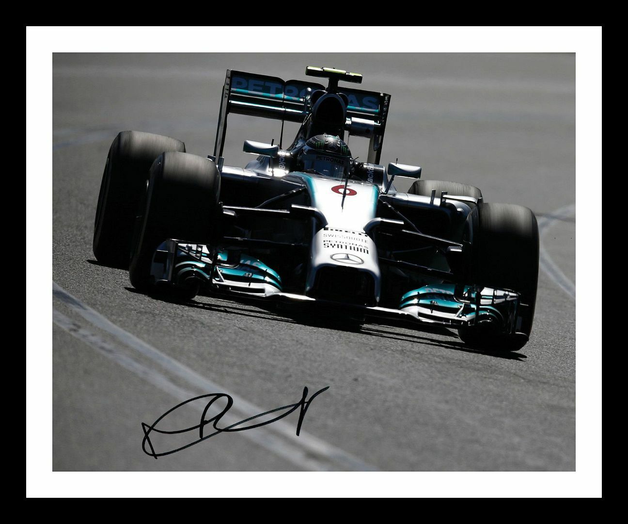 Nico Rosberg Autograph Signed & Framed Photo Poster painting 1