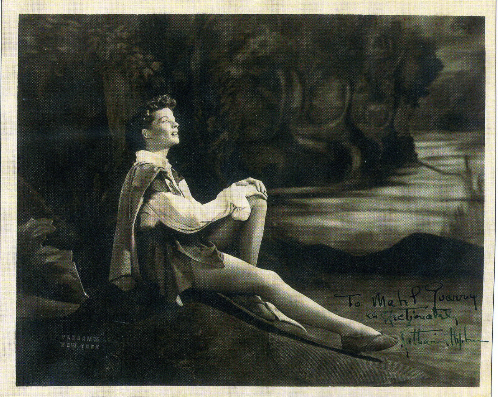 KATHARINE HEPBURN Signed Photo Poster paintinggraph - Film Actress - preprint