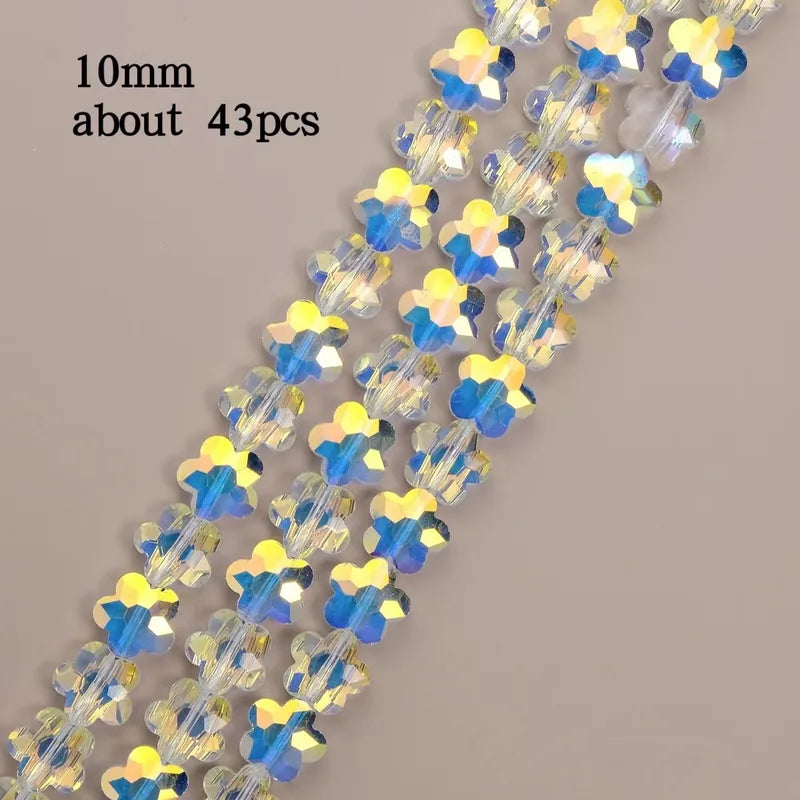 1 Set Hole 1~1.9mm Glass Geometric Beads
