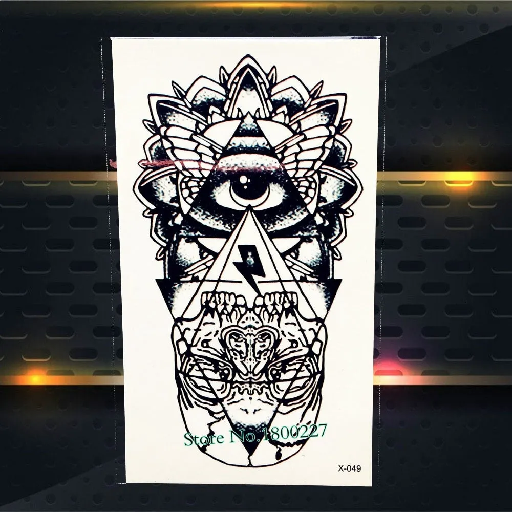 1PC Special Symbol Tattoo stickers PAQ-069 Letter Sign Water Transfer Tattoo Paste Sexy Men Removable Tattoo Women Inspire 2016