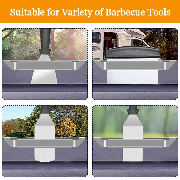 SAKER® BBQ Spatula and Holder Set