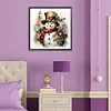 Diamond Painting-DIY Full Round Drill Snowman