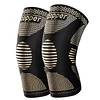 2 Pack Sports Protection Copper Knee Braces for Knee Pain Compression Sleeve