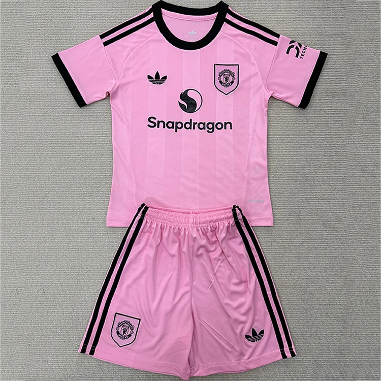 Kids Manchester United 25/26 GK Football Jersey