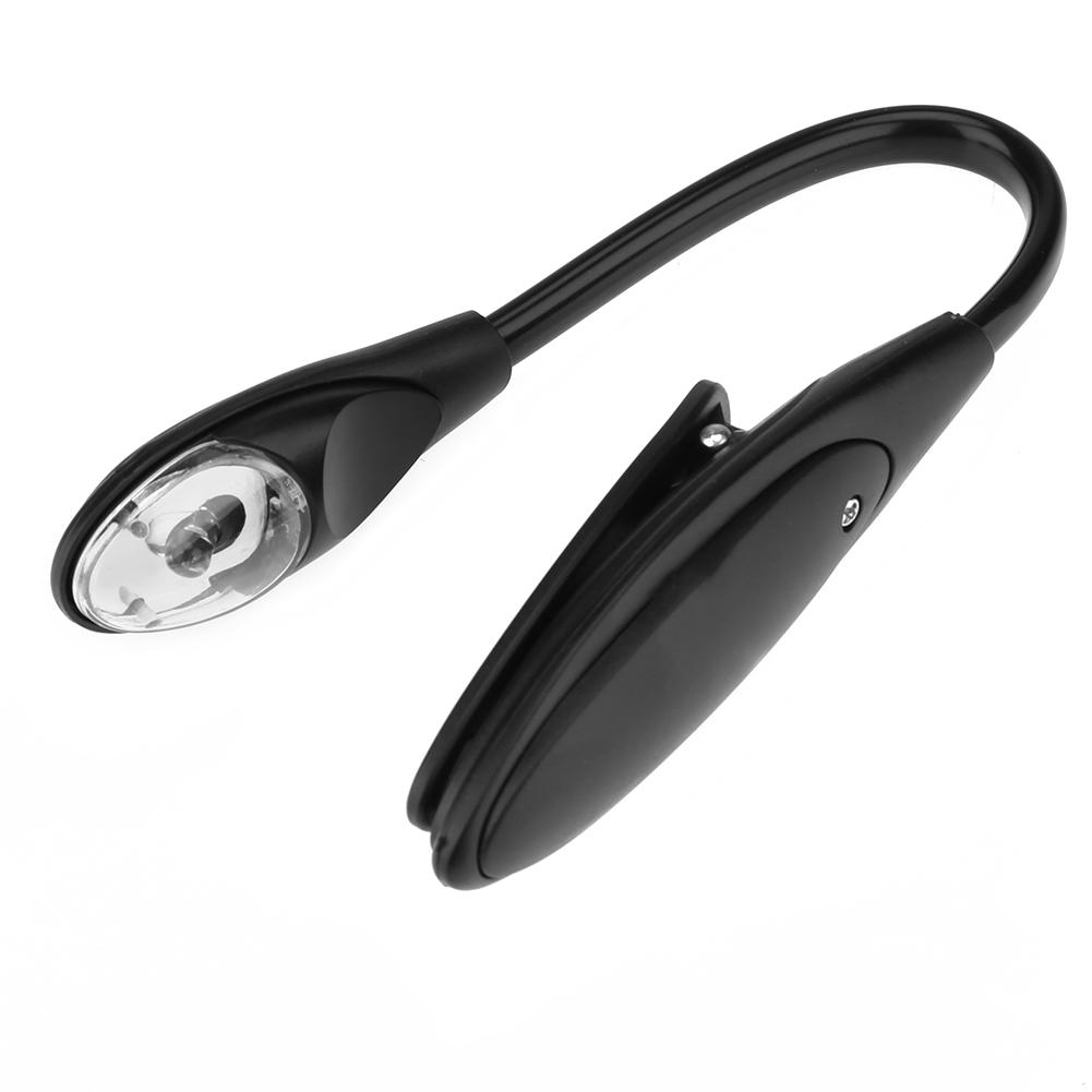 

Portable Black Led Ebook Reading Lamp Bait Lights For Music Clip Lamp, 501 Original