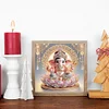 Ganesha - speziell geformtes Diamantgemälde - 30*30cm