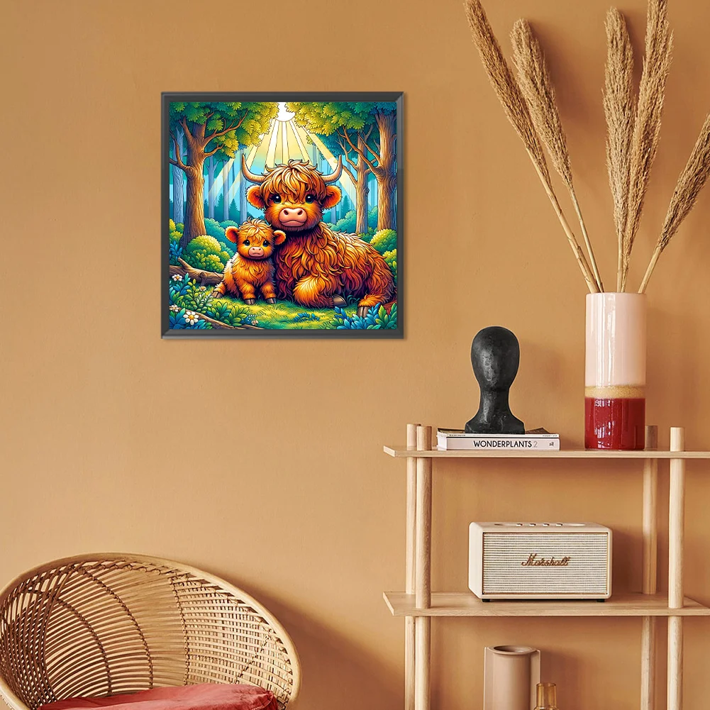 Diamond Painting - Full Round Drill - Yak(Canvas|30*30cm)