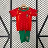 2004 Retro Portugal Home Football Shirt 1:1 Thai Quality Kids Size