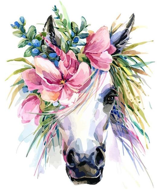 

Magical Unicorn – Paint By Numbers - 40*50CM, 501 Original
