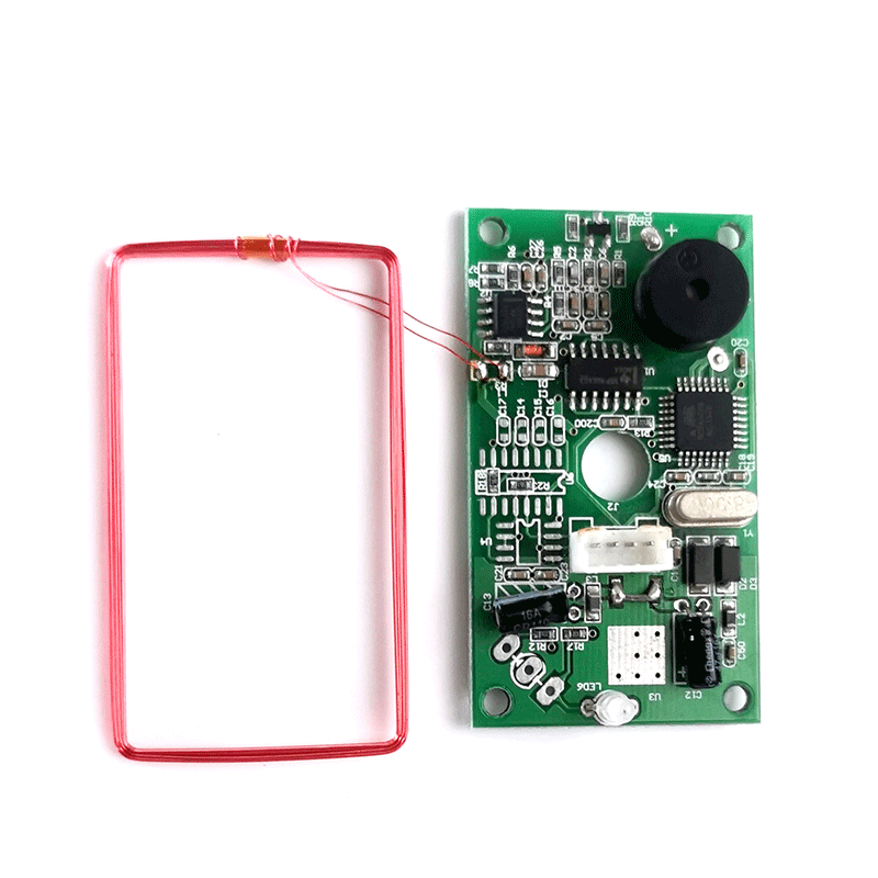 TK4001 EM4100 125KHz Wiegand 26 34 RS232 UART RS485 interface card reader module