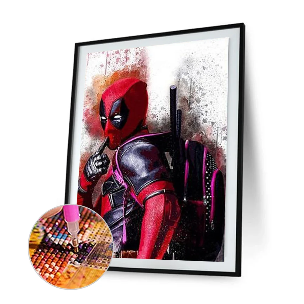 Full Round Diamond Painting 30*40cm - Hero