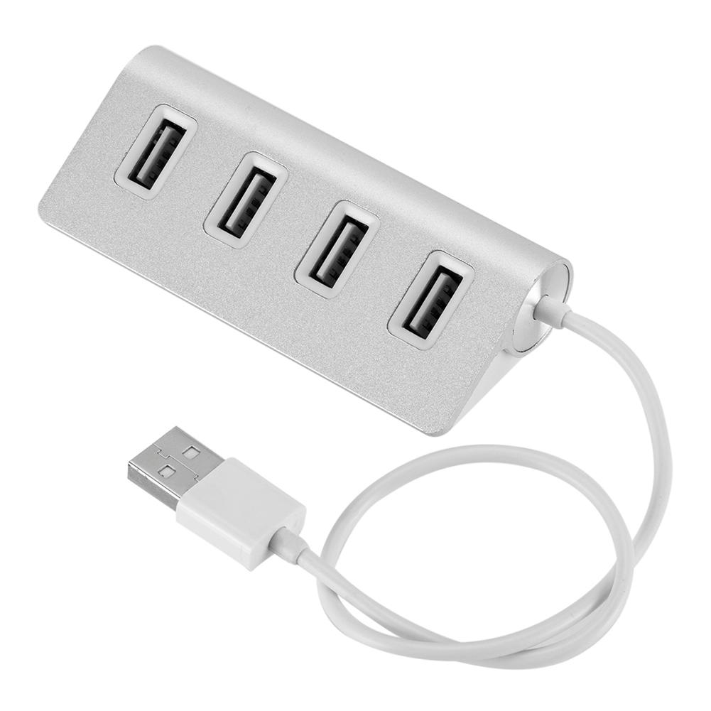 

4 Ports USB2.0 HUB Super Speed Aluminium Alloy Splitter Adapter Converter, 501 Original