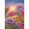 (40*60cm)Flower - Full Round Drill Diamond Painting