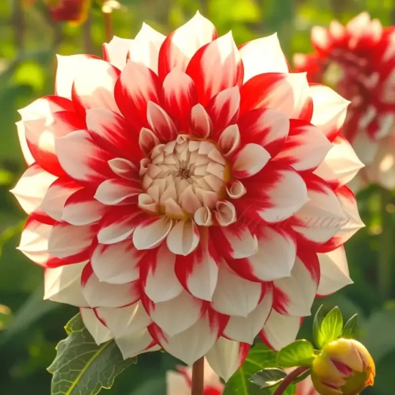 Nine-tailed Fox-Double dahlia bulbs