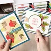 Festival Theme DIY Photo Album Embossing Cutting Die Stencils Stamp Set