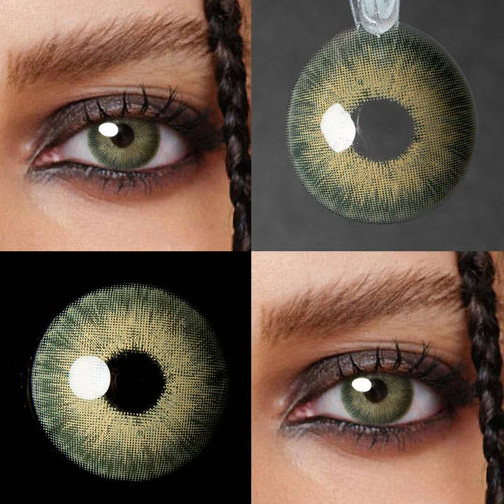 Kilala Succulent Green Colored Contact Lenses