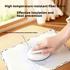 Thickened Ironing Paper | Fuse Bead Tool, Heat Resistant Non-stick, Reusable, Panda Edge Binding, Easy Demolding for Perler Bead Crafts(15x20cm)
