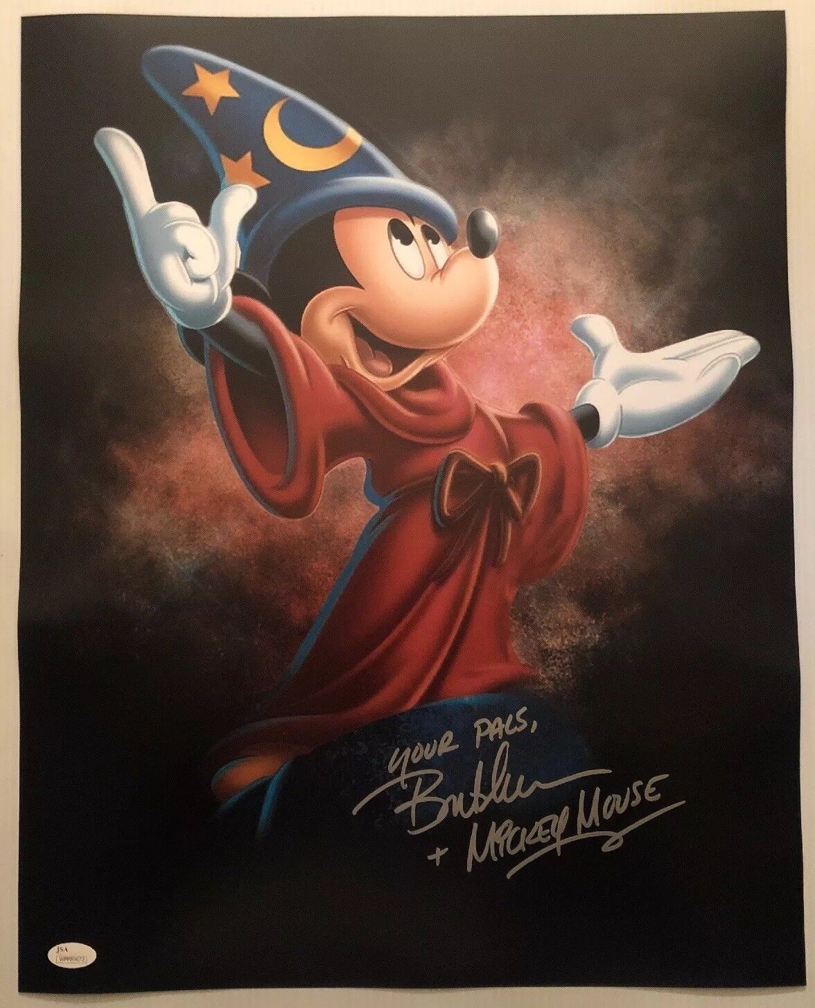 Bret Iwan Signed Autographed 16x20 Photo Poster painting Mickey Mouse Disney JSA COA 5