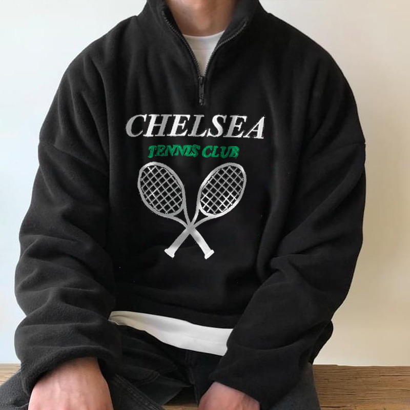 Vintage Tennis Club Fleece Sweatshirt