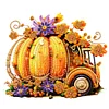 Diamond Painting-DIY Crystal Rhinestone Pumpkins Carriage