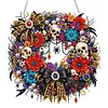 Acrylic Special Shape Halloween Hummingbird DIY Diamond Painting Hanging Pendant Kit