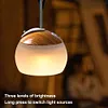 LED Camping Hanging Light USB Rechargeable Hook Silicone Tent Lantern for Picnic
