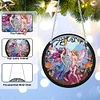 Diamond Painting Acrylic Stained Glass Fairy Hanging Pendant