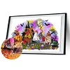 (60*40cm)Halloween - Full Round Drill Diamond Painting