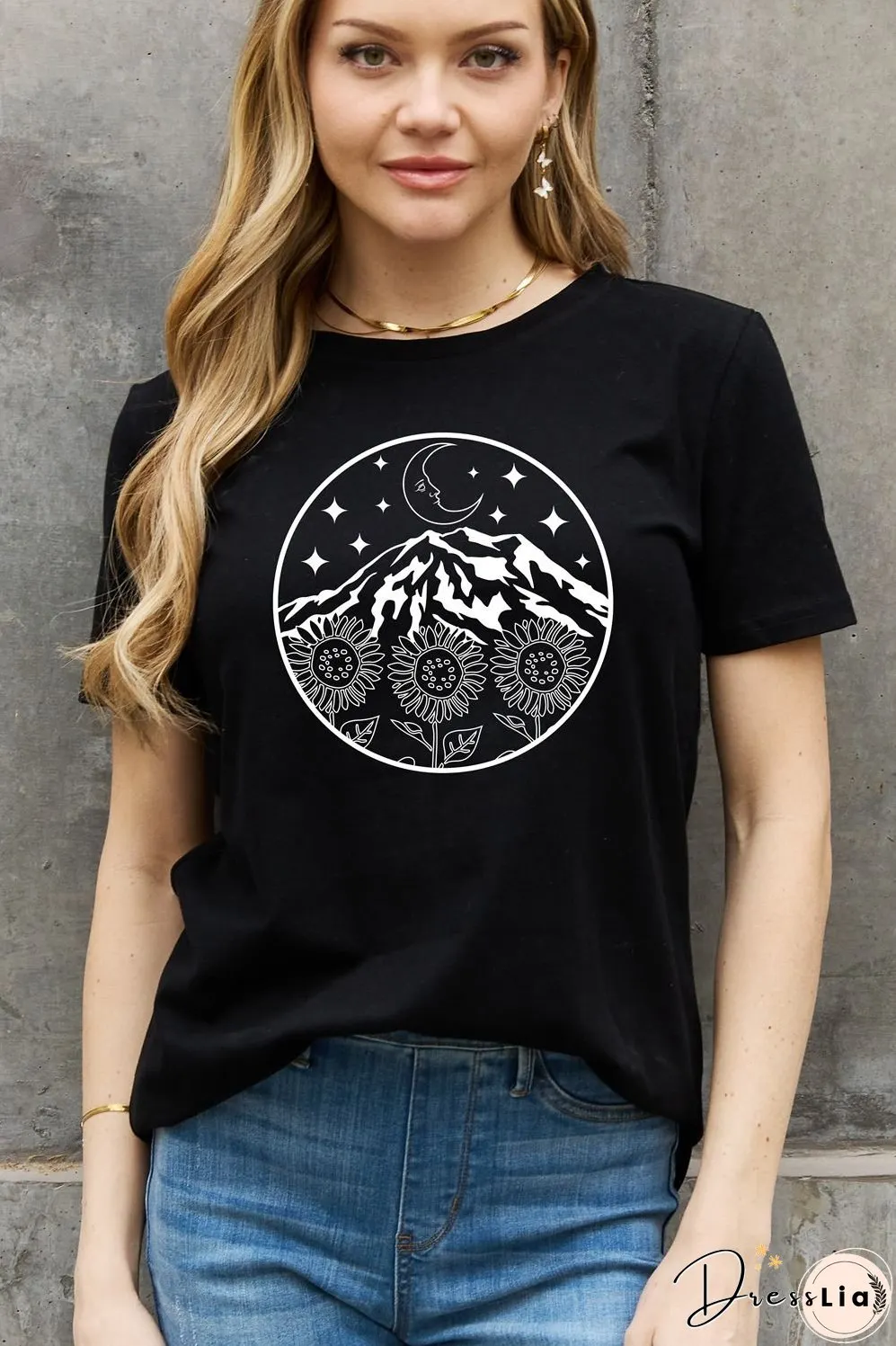 Simply Love Full Size Graphic Cotton Tee Shirt