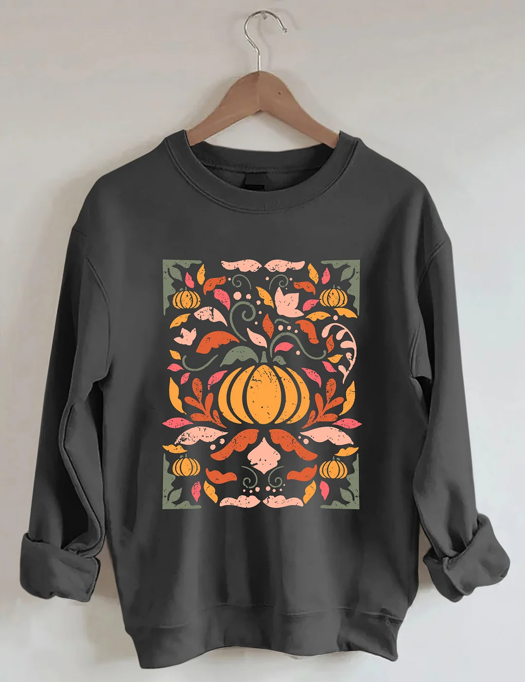 Fall Floral Sweatshirt