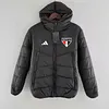 2024/2025 S&atilde;o Paulo Black Soccer Cotton jacket 1:1 Thai Quality