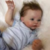 [New] 17'' Truly Lifelike Reborn Baby Girl Brown Eyes Newborn Doll Sudina with Heartbeat💖 & Sound🔊 - RBBI-Myrebornbabydoll&reg; Myrebornbabydoll&reg;