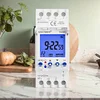 2 Channels Programmable 24Hours Time Clock LCD Display Timer Switch(12V)
