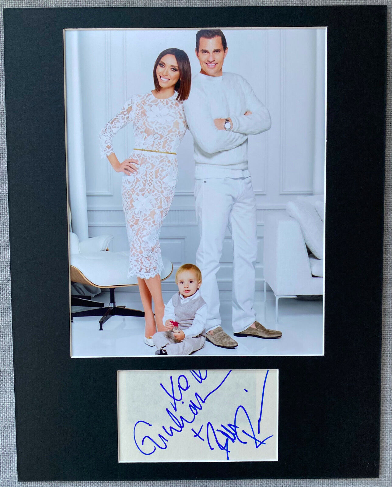 Bill Rancic & Giuliana Rancic Signed Autograph Photo Poster painting Display - Authentic