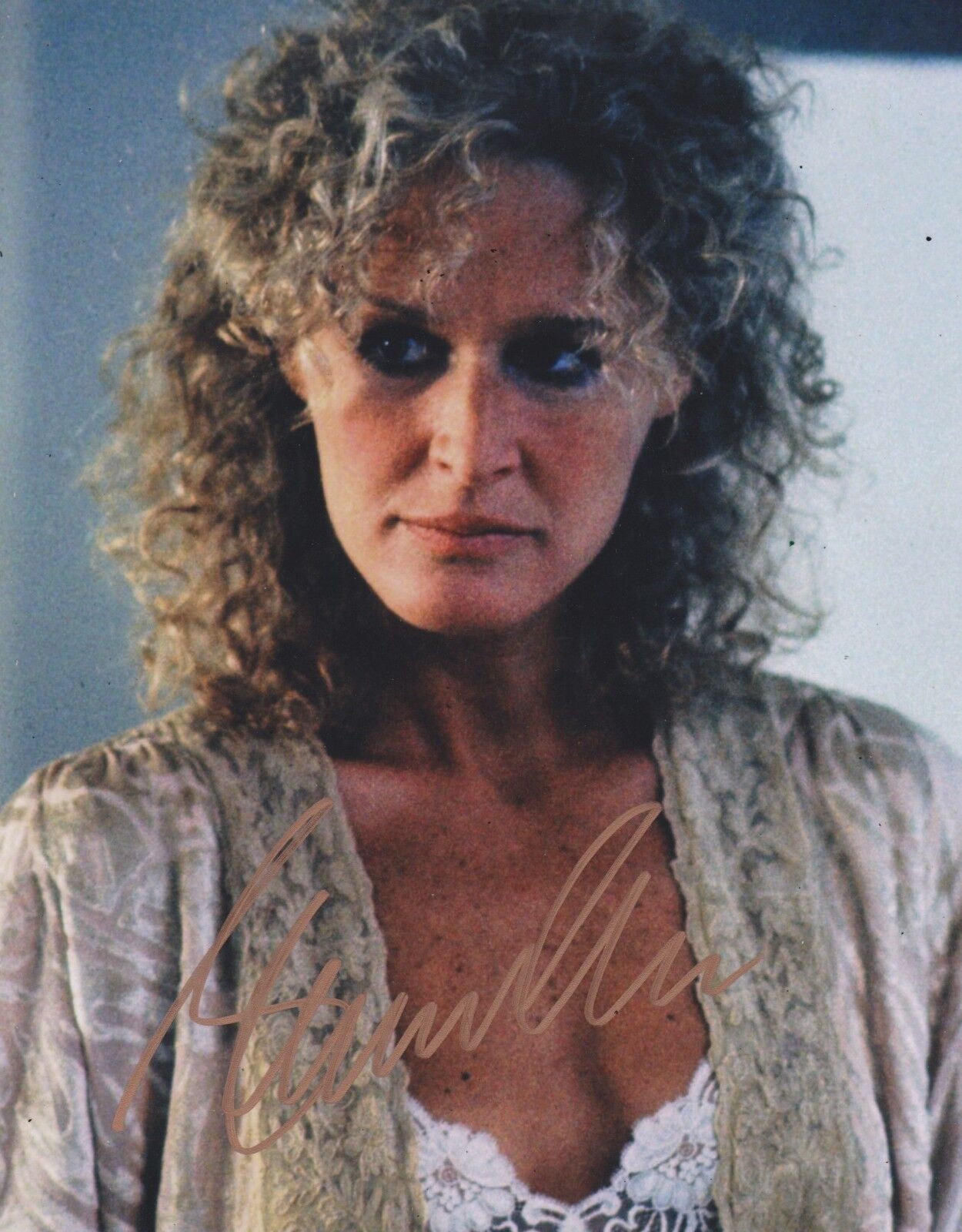 Glenn Close Signed Fatal Attraction 10x8 Photo Poster painting AFTAL