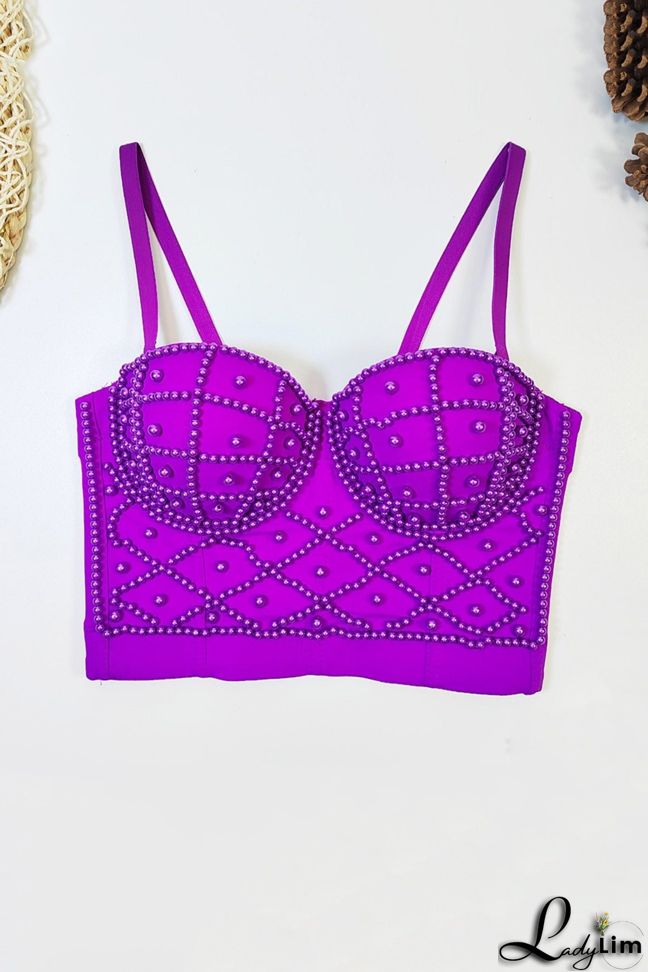 Pearl Solid Cami Top