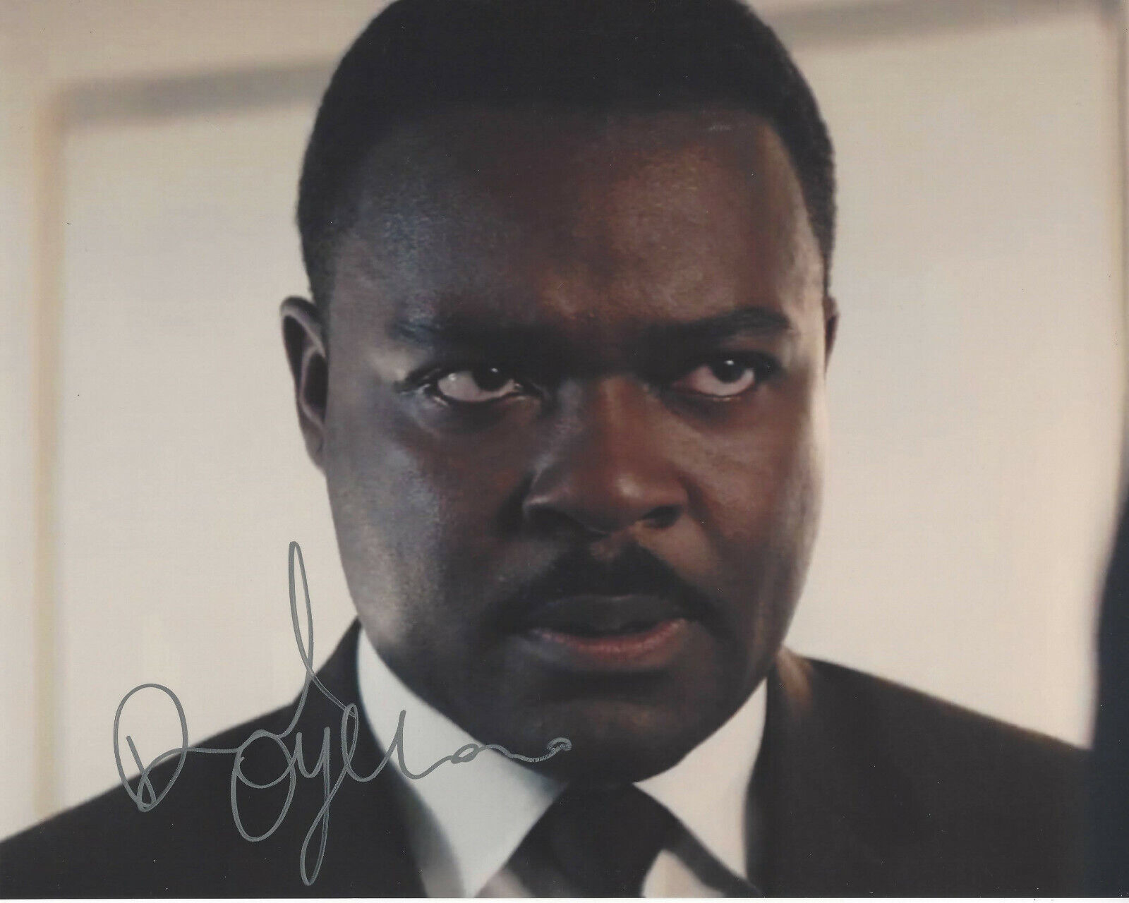 DAVID OYELOWO SIGNED AUTHENTIC 'SELMA' MARTIN LUTHER KING JR 8X10 Photo Poster painting 6 w/COA