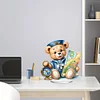 Diamond Painting Acrylic Sailing Bear Desktop Ornaments for Home Decor