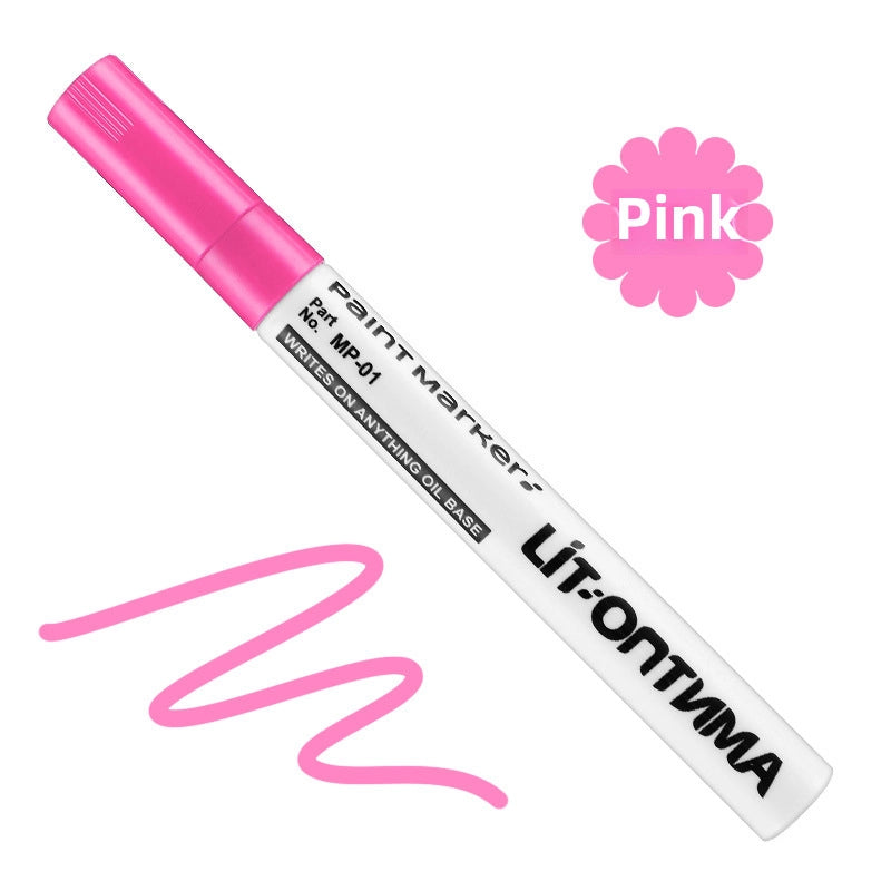 New Low-odor Non-fading Paint Marker Pen Tire Balloon Diy Marking Ceramic Paint Pen Office Cultural Marker