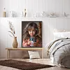>SALE<5D DIY Full Round Drill Diamond Painting Fairy Kit Home Decor Art Craft 30x40cm