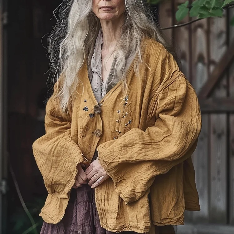 Women's Linen Light Casual Jacket