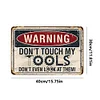 Warning - Vintage Metal Signs(12*16Inch) - Warning