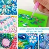 Christmas Angel DIY PU Diamond Painting Note Box with 160 Papers Memo Box